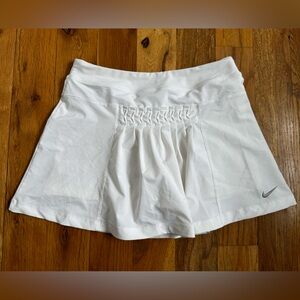 White Nike Tennis Skort